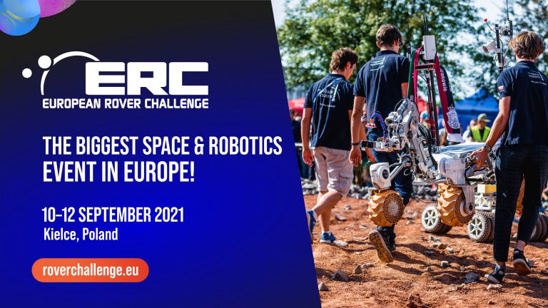 Zapraszamy na ERC 2021 European Rover Challenge wspierane technologicznie przez PCSS