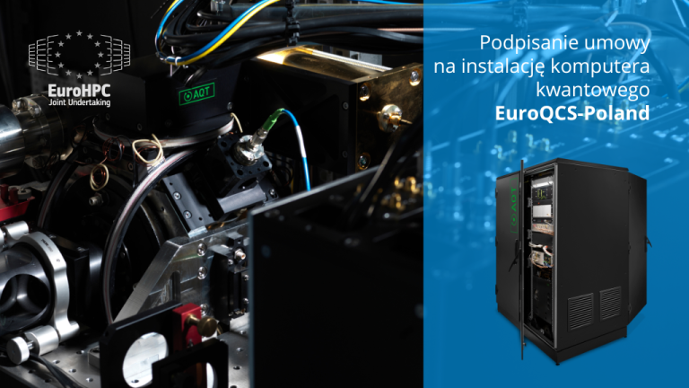 Rozwój europejskich technologii obliczeń kwantowych: Podpisanie umowy na instalację komputera kwantowego EuroQCS-Poland