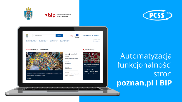 Automatyzacja funkcjonalności stron poznan.pl i BIP