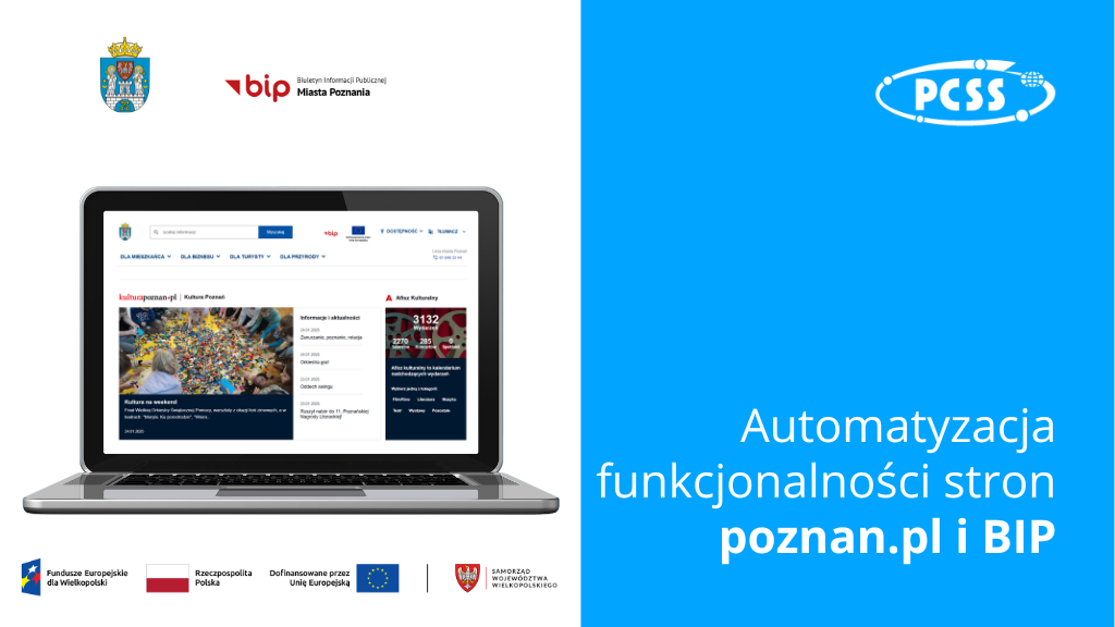 Automatyzacja funkcjonalności stron poznan.pl i BIP